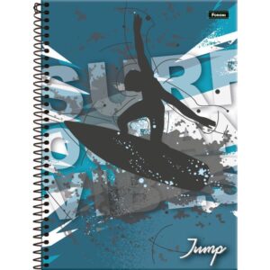 Caderno 10X1 Capa Dura Jump 200FLS. - Imagem 3