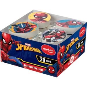 Borracha Decorada Spider Man 4 Modelos - Imagem 2