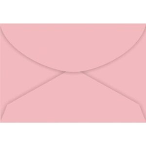 Envelope Colorido Visita Rosa Claro Color Plus 80G. - Imagem 1