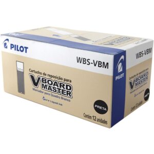 Tinta Marcador Quadro Branco Refil 5,5ML Preto Wbs-Vbm - Imagem 2