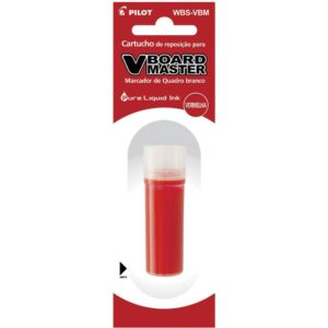 Tinta Marcador Quadro Branco Refil 5,5ML Vermelho Wbs-Vbm - Imagem 1
