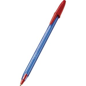 Caneta Esferografica Cristal Soft Vermelha
