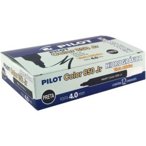 Caneta Hidrografica Color 850L Junior Preto