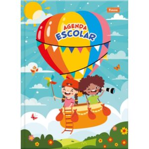 Agenda Permanente Escolar 96F.105X148MM - Imagem 1