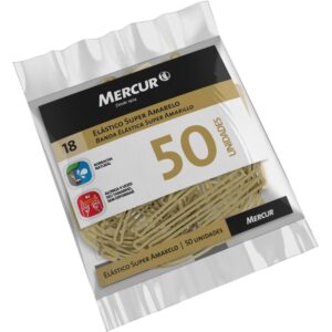 Elastico Amarelo N.18 Super N.18 35GR. 50PECAS - Imagem 1