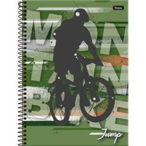Caderno 15X1 Capa Dura Jump 300FLS. - Imagem 1