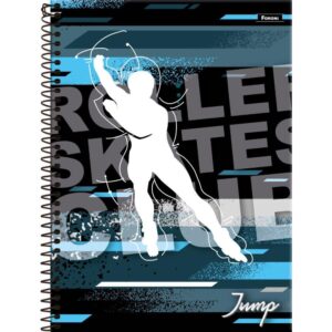 Caderno 15X1 Capa Dura Jump 300FLS. - Imagem 5