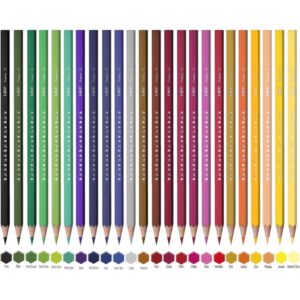 Lapis de Cor Sextavado Evolution 24 Cores - Imagem 2