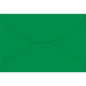 Envelope Colorido Visita Verde Escuro Color Plus 80G. - Imagem 1