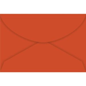 Envelope Colorido Visita Vermelho Color Plus 80G. - Imagem 1