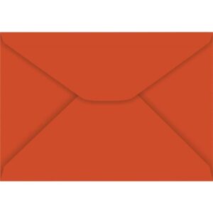 Envelope Colorido Carta 114X162MM Vermelho 80G - Imagem 1
