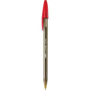 Caneta Esferografica Cristal Bold Vermelha - Imagem 2