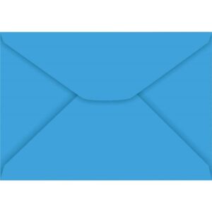 Envelope Colorido Carta 114X162MM Azul Royal 80G - Imagem 1