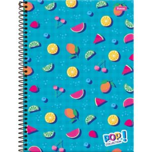 Caderno 01X1 Capa Dura Pop Collection 96FLS. - Imagem 1