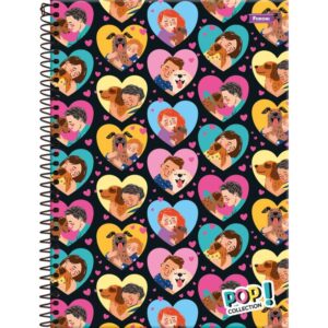 Caderno 01X1 Capa Dura Pop Collection 96FLS. - Imagem 6