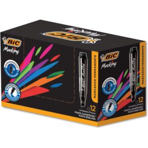 Pincel Marcador Permanente Marking Preto - Imagem 1