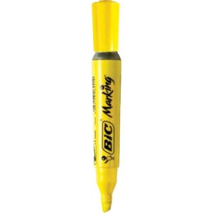 Caneta Marca Texto Marking Fluorescente Amarela - Imagem 2