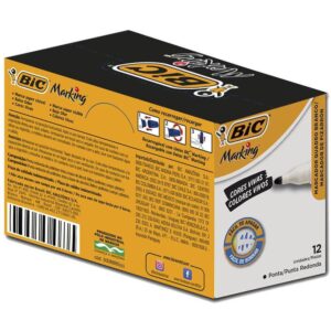 Pincel Quadro Branco Marking Recarregavel Preto - Imagem 3