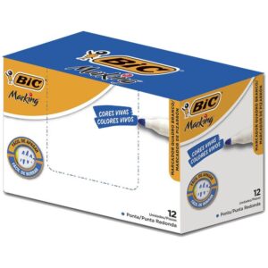 Pincel Quadro Branco Marking Recarregavel Azul