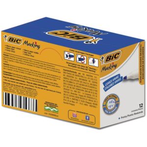 Pincel Quadro Branco Marking Recarregavel Azul - Imagem 3