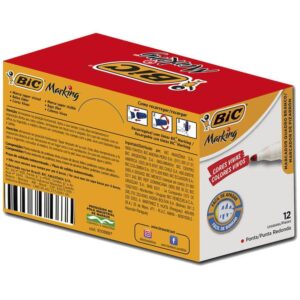 Pincel Quadro Branco Marking Recarregavel Vermelho - Imagem 3