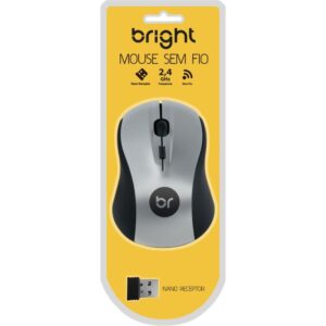 Mouse Optico sem Fio Suica 1600DPI 2.4GHZ P/8MTS - Imagem 2