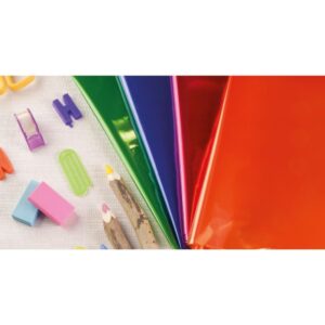 Papel Celofane 85CMX1,00M.POLI Cores C/03FLS. - Imagem 3