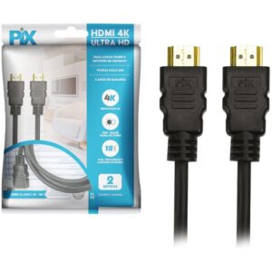 Cabo HDMI HDMI X HDMI 2.0 4K 2MTS. - Imagem 3