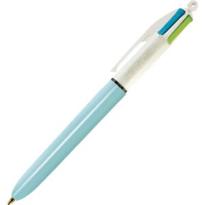 Caneta Esferografica Bic 4 Cores Refresh Corpo Azul - Imagem 2