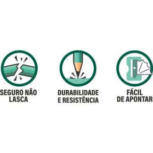 Lapis de Cor Sextavado Evolution 36 Cores - Imagem 2