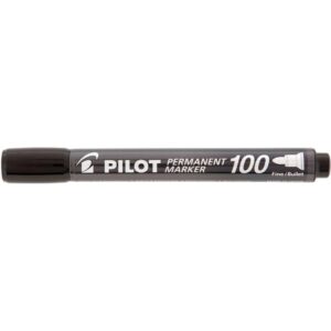 Pincel Marcador Permanente Sca 100 Ponta Redonda Preto - Imagem 2
