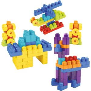 Brinquedo para Montar Super Caixa Divertida 120PECAS - Imagem 2