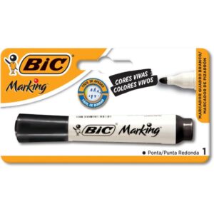 Pincel Quadro Branco Marking Recarregavel Preto