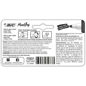 Pincel Quadro Branco Marking Recarregavel Preto - Imagem 3