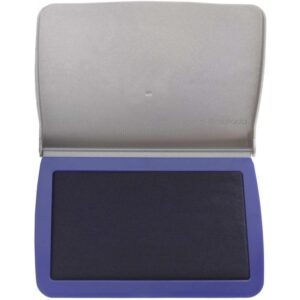 Almofada Carimbo N.3 Azul C/ Tampa Plastica - Imagem 1