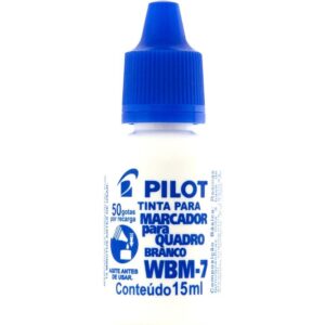 Tinta Marcador Quadro Branco Reabastecedor Wbm-7 Azul 15ML - Imagem 2