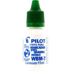 Tinta Marcador Quadro Branco Reabastecedor Wbm-7 Verde 15ML - Imagem 2