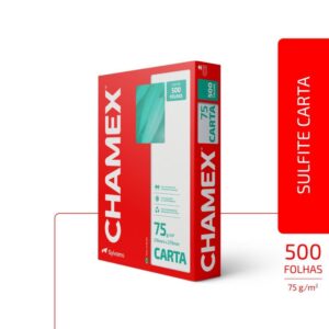Papel Sulfite Carta Chamex 75G 10 PCTX500 Fls - Imagem 3