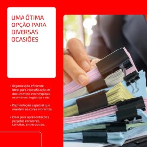 Papel Sulfite A4 Colorido Chamex 75G Amarelo - Imagem 4