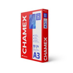 Papel Sulfite A3 Chamex Super 90G 500 Fls - Imagem 1