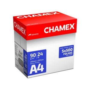 Papel Sulfite A4 Chamex Super 90G 5 PCTX500 Fls