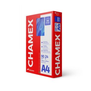 Papel Sulfite A4 Chamex Super 90G 5 PCTX500 Fls - Imagem 2