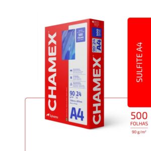 Papel Sulfite A4 Chamex Super 90G 5 PCTX500 Fls - Imagem 3