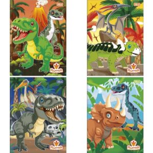 Caderno Brochurao Capa Dura Raptor 80FLS. - Imagem 1