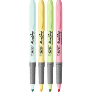 Caneta Marca Texto Marking 4 Cores Pastel - Imagem 3