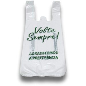 Sacola Plastica 38X50 Volte Sempre C/600 Unida - Imagem 1