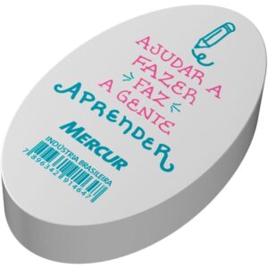 Borracha Colorida Tr Oval Frases - Imagem 2