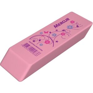 Borracha Decorada Tr Rosa/Branca - Imagem 2