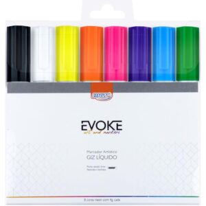 Giz Liquido Removivel 6MM 8 Cores - Imagem 1