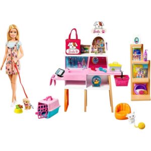 Barbie Estate Conjunto PET Shop C/ Boneca - Imagem 1